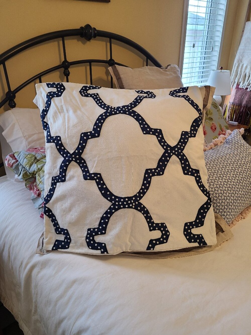 One (1) Pottery Barn Euro Sham